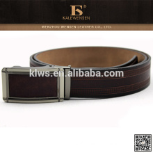 Popular product automatic buckle leather belt/reversible leather belt